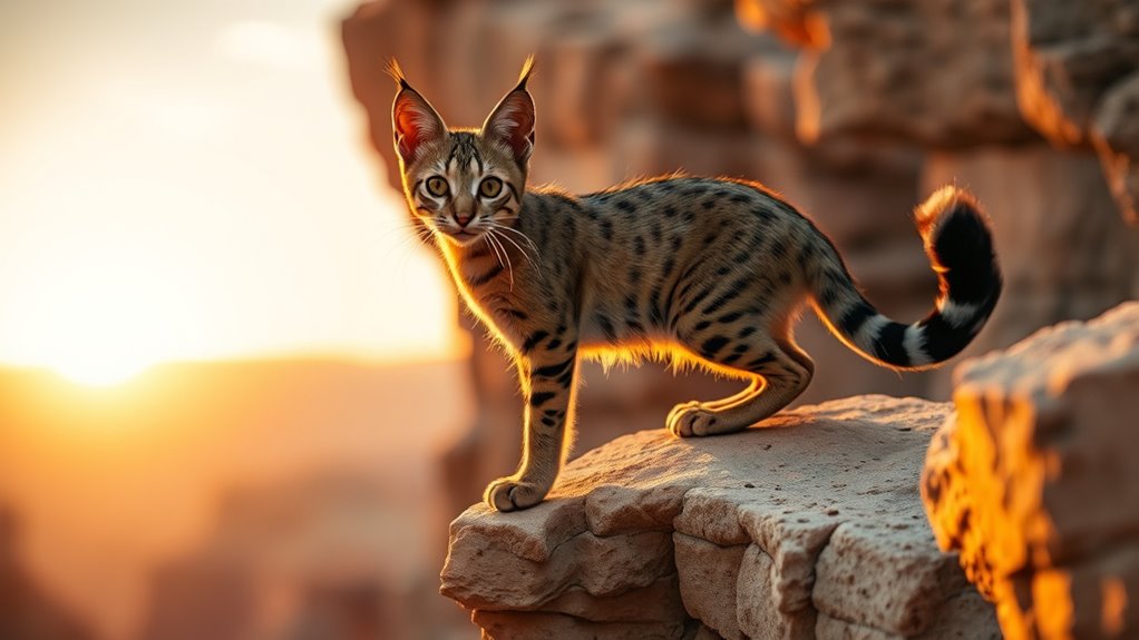 agile balanced stealthy feline