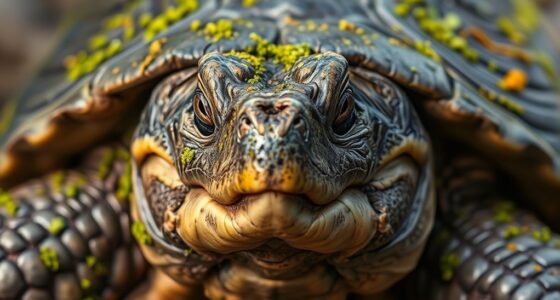 ancient predator with snapping jaw