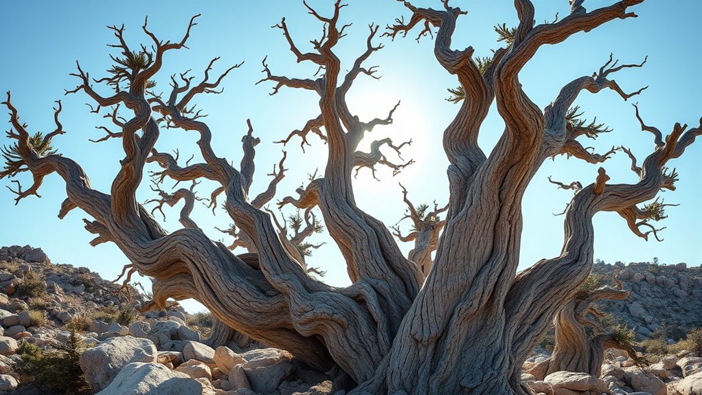 ancient resilient long lived trees