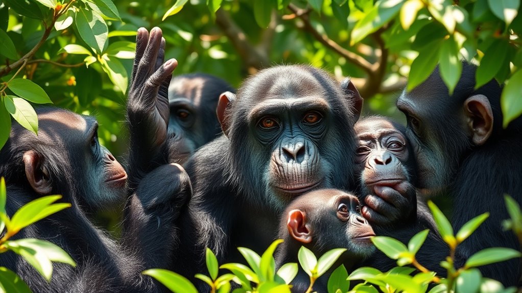 animal communication maintains social order