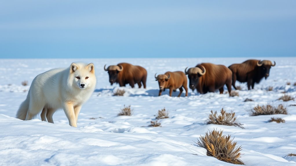 arctic animals survival strategies