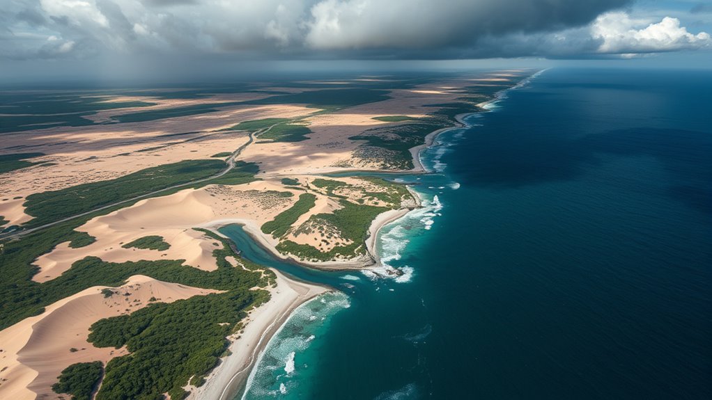barrier islands protect coastal areas