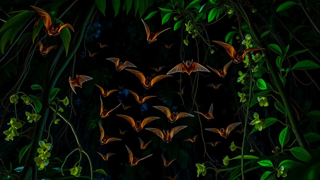 bats pollinate diverse plants