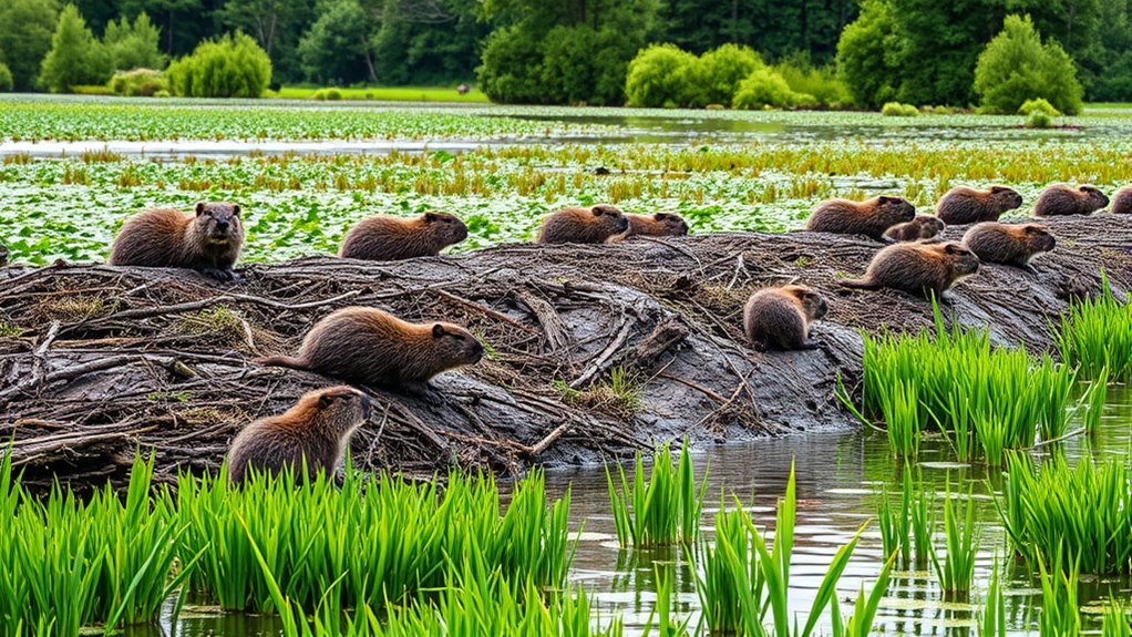 beaver created wetland ecosystems