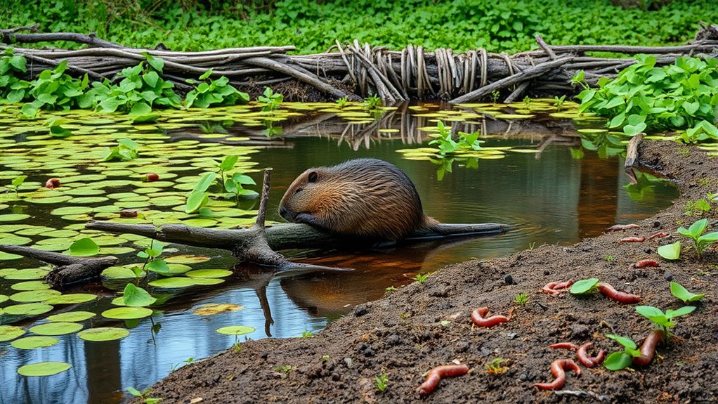 beavers reshape wetland habitats