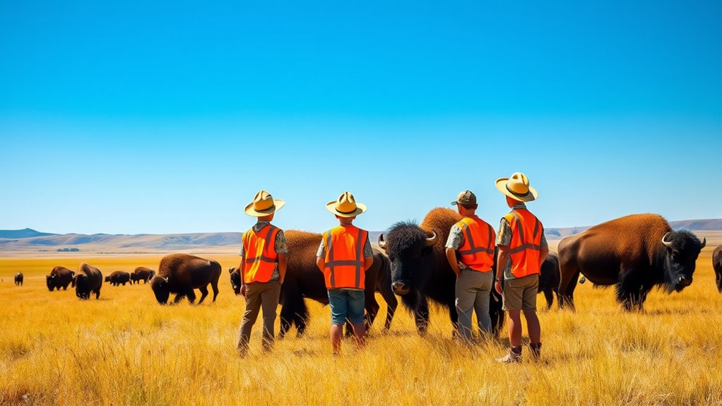 bison restore prairie ecosystems