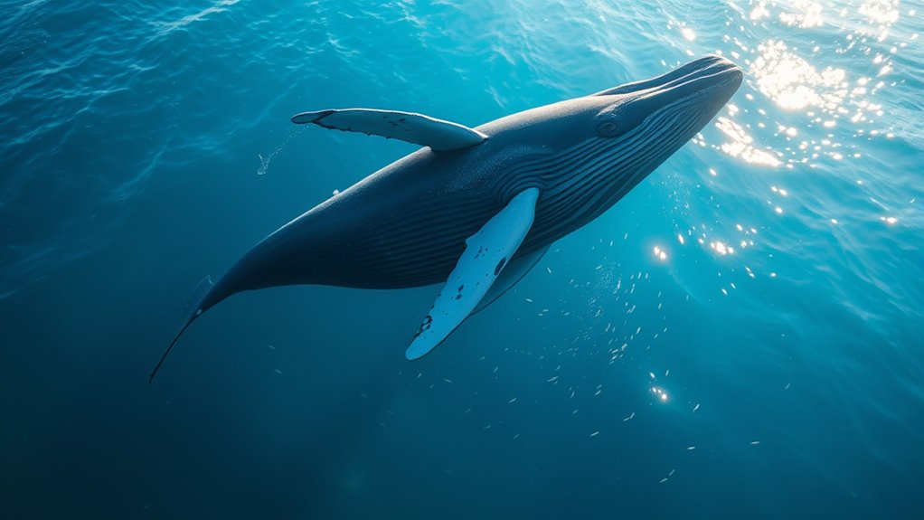 blue whale summer feeding habitats