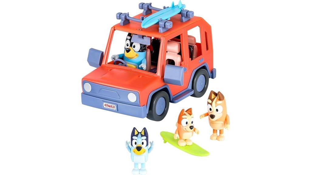 bluey heeler 4wd toy