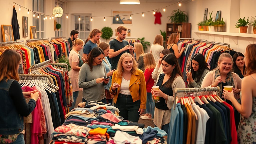 building community through swaps