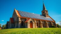church eliminates fossil fuel costs