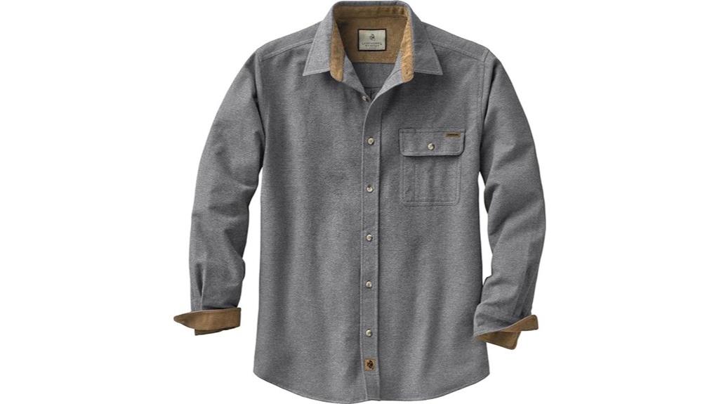 classic men s flannel shirt