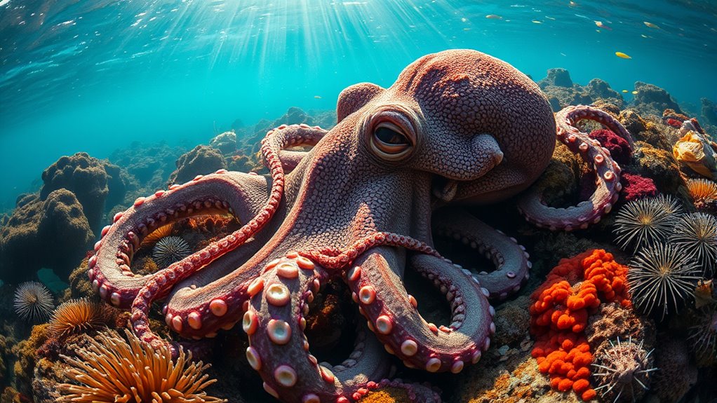climate change threatens octopus habitat