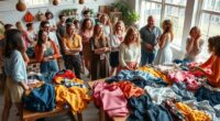 clothing swaps promote eco fashion