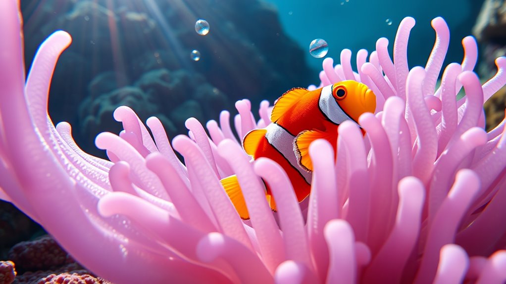 clownfish and anemone symbiosis