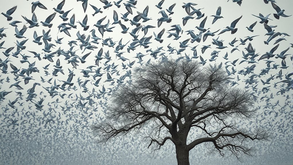 colonial breeding led to extinction