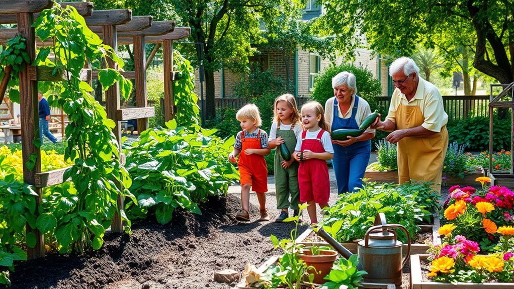 community gardens foster neighborly connections