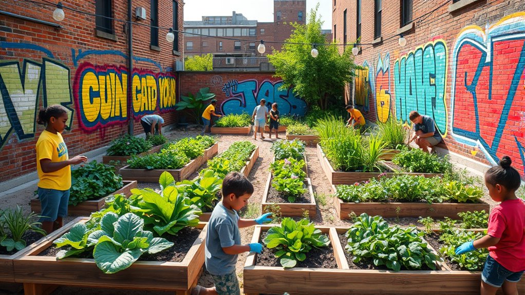 community transforming vacant lots