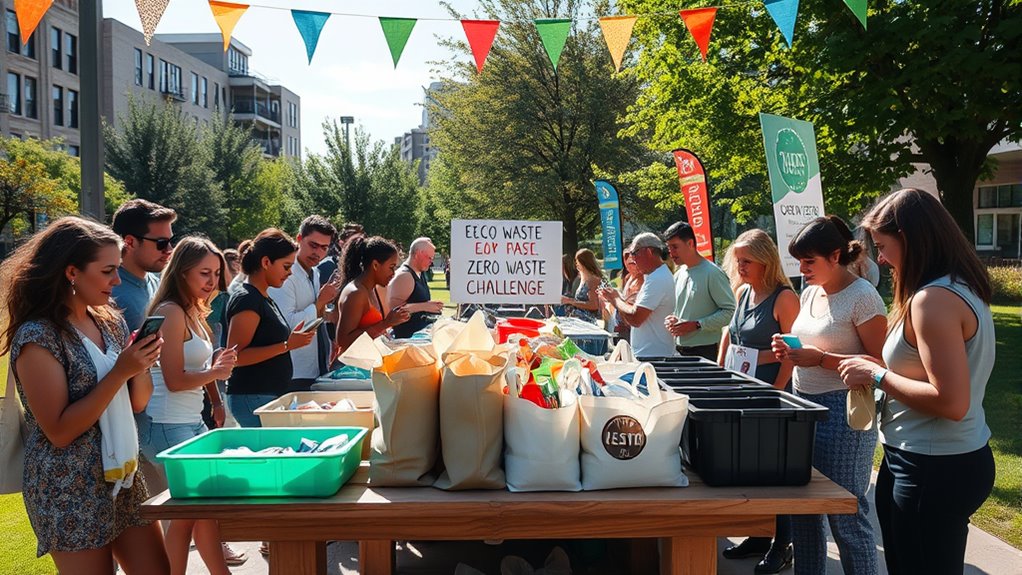 community waste reduction involvement