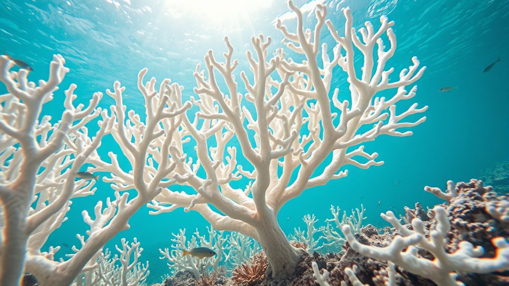coral bleaching and stress