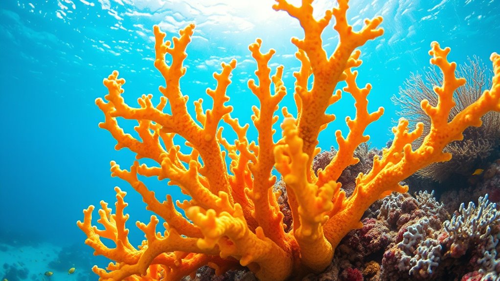coral supports biodiversity and coastline