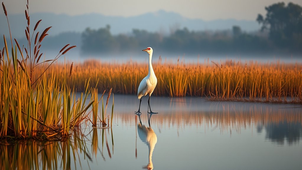 crane population steady growth