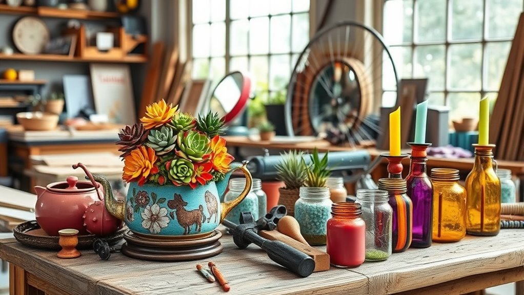 creative upcycling and sustainability