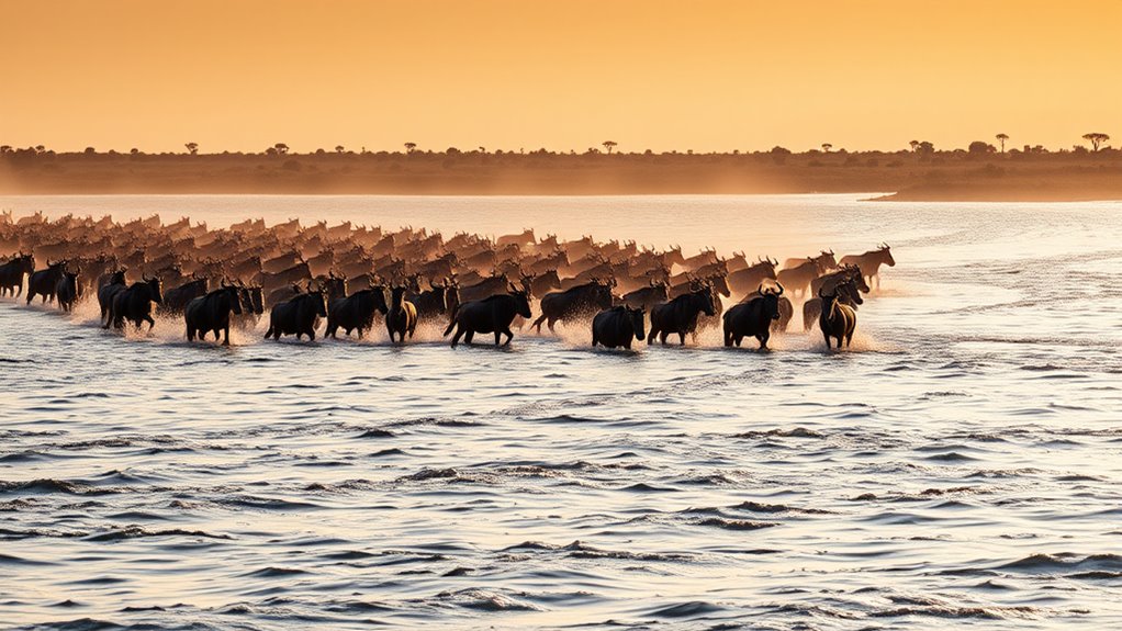 critical migration crossing points