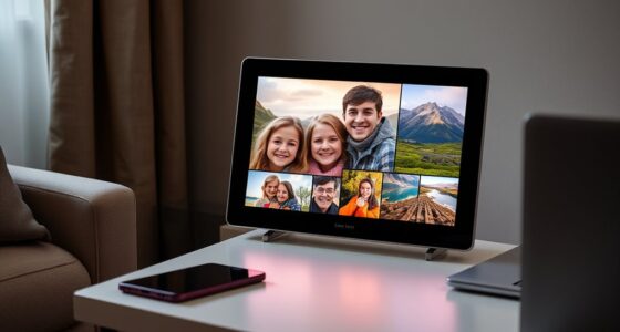 digital photo frames with email sharing