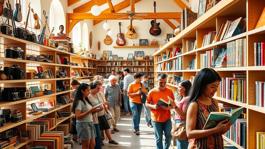 diverse borrowable community resources