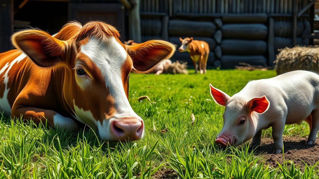 domesticated animals support societies