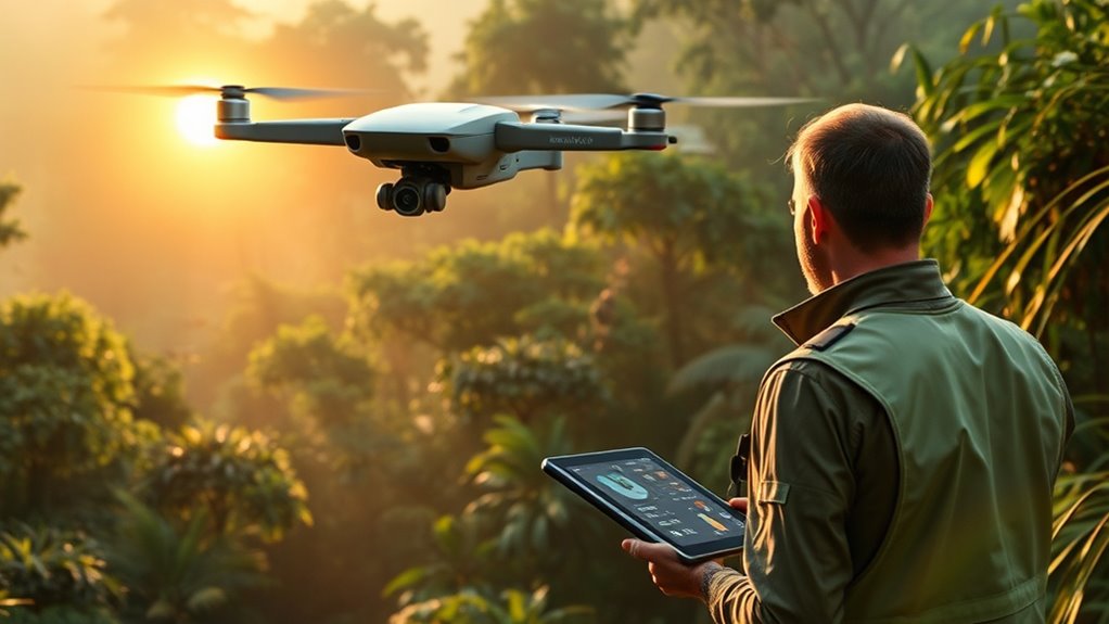 drone based wildlife data collection