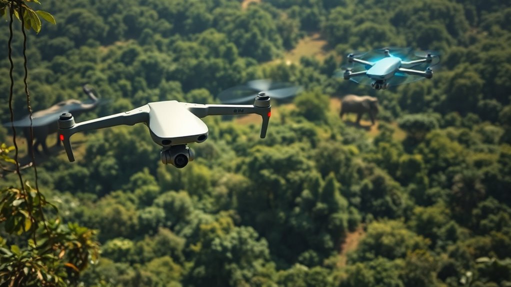 drones enhance eco monitoring efficiency