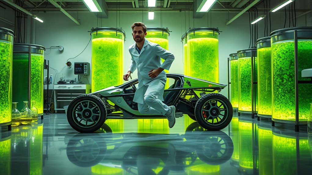 early algae fuel pioneers