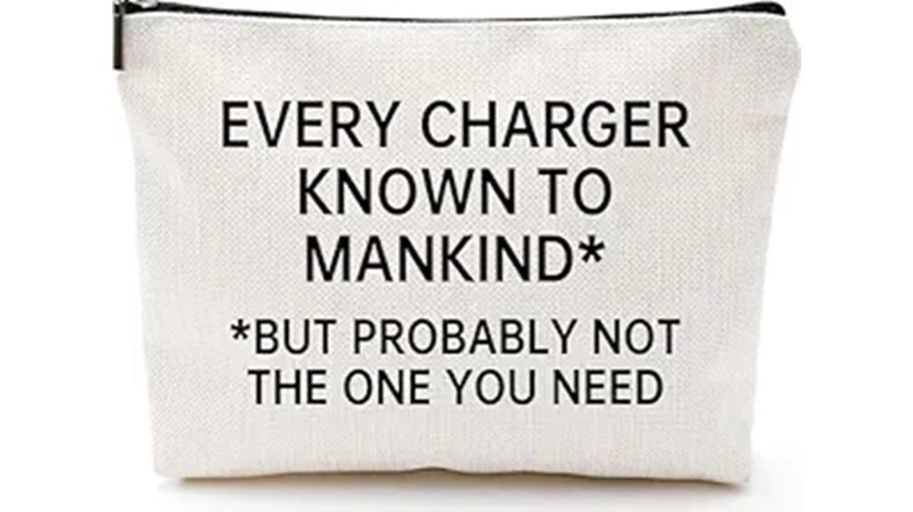 electronic accessory travel pouch