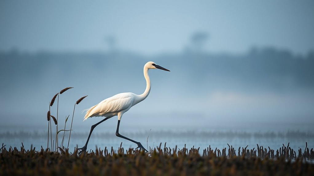 endangered crane habitat loss
