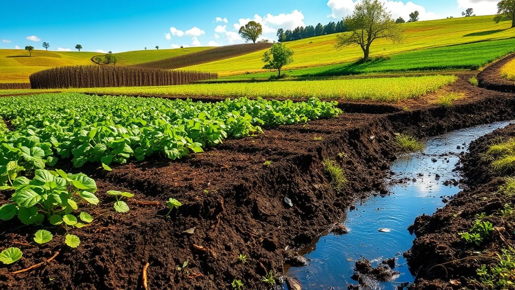 enhance soil water retention