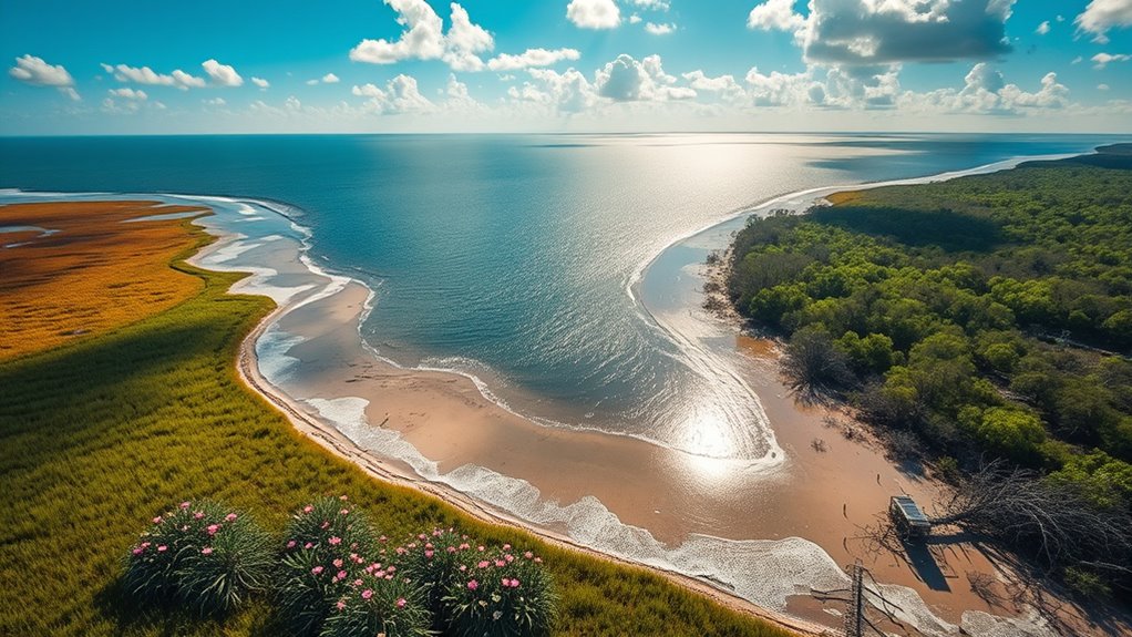 estuaries connect rivers and seas