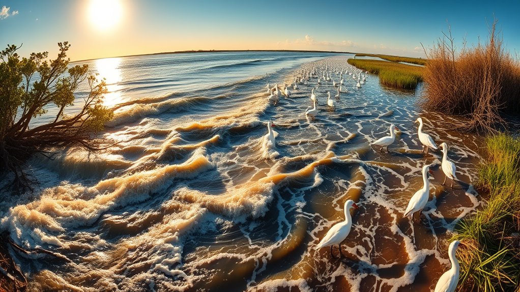 estuaries support biodiversity and protection