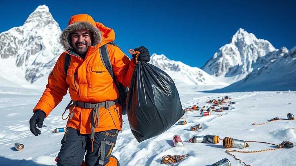 everest waste management challenges