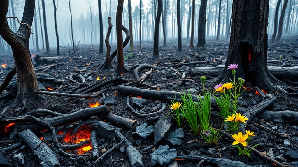 fire driven ecological regeneration