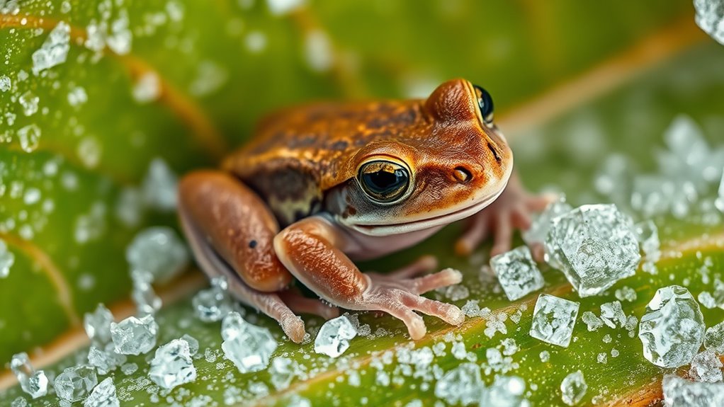 freezing survival through antifreeze