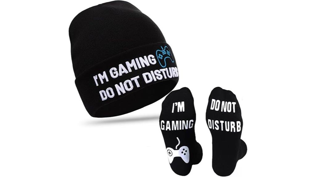 gaming socks beanie gift