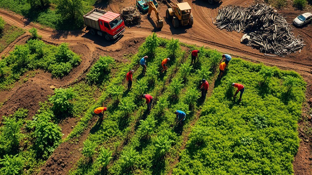 global deforestation reforestation efforts
