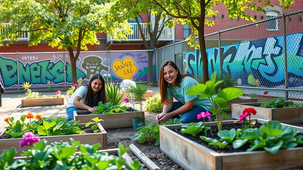 green spaces reduce crime