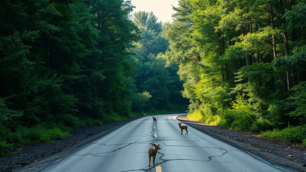 habitat fragmentation hinders migration