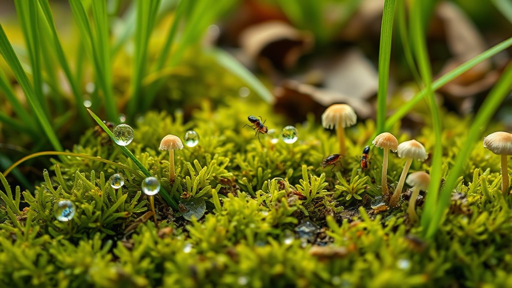 hidden tiny backyard ecosystem