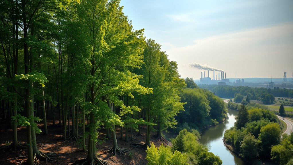 human activities disrupt carbon balance