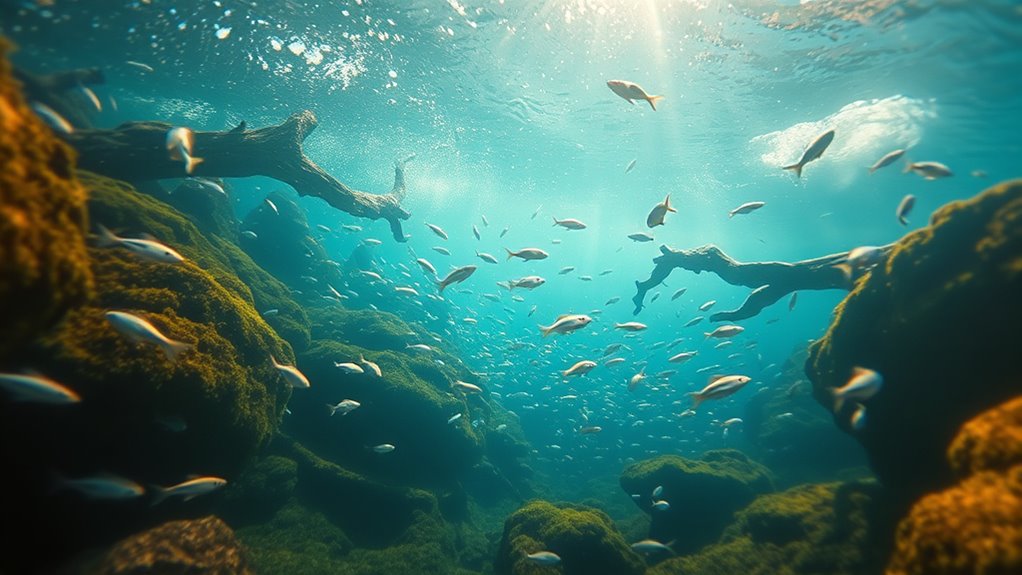 human activities harm lake ecosystems