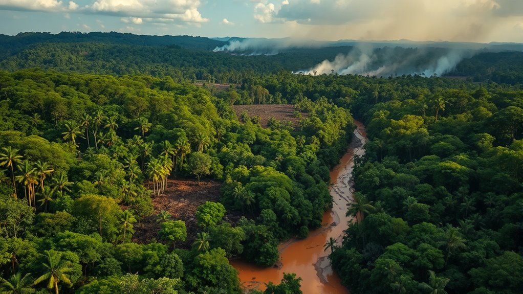 human activities threaten ecosystems