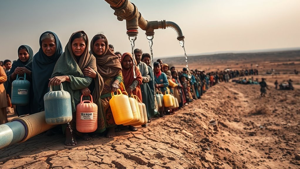 inequitable water access challenges